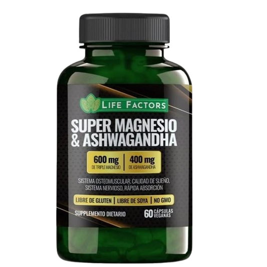 Ashwagandha + Super Magnesio.