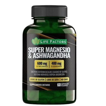 Ashwagandha + Super Magnesio.